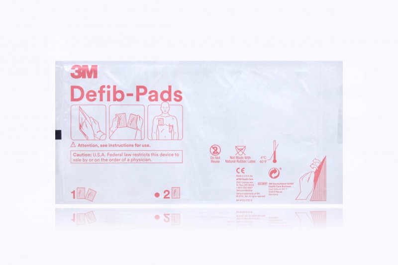 3M Defib-Pads 4.5″ x 6″ (10 Pairs/Box)