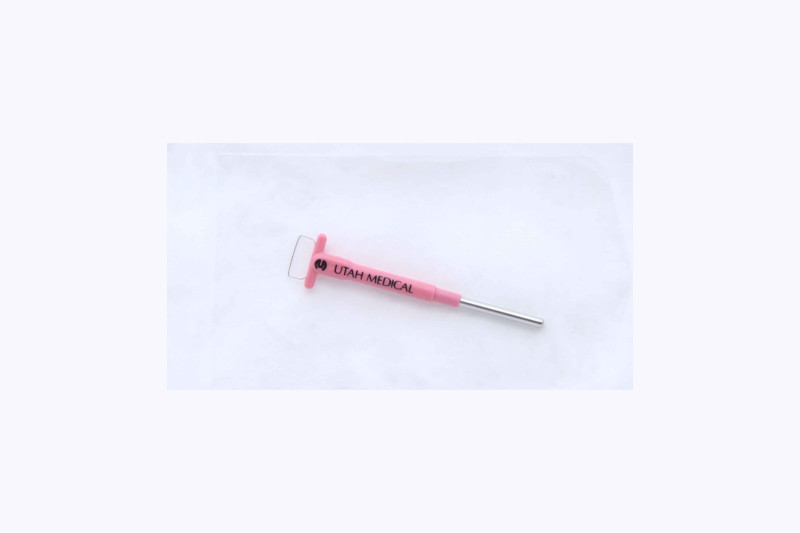 Utah Medical Electrode, Square Loop, 10mm x 4mm, 5.5cm Shaft