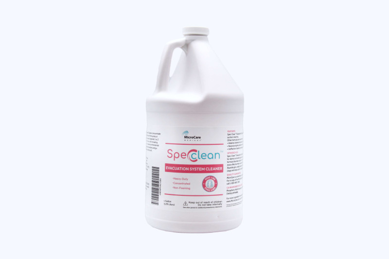 MicroCare Spec Clean Evacuation System Cleaner & Deodorizer, One Gallon
