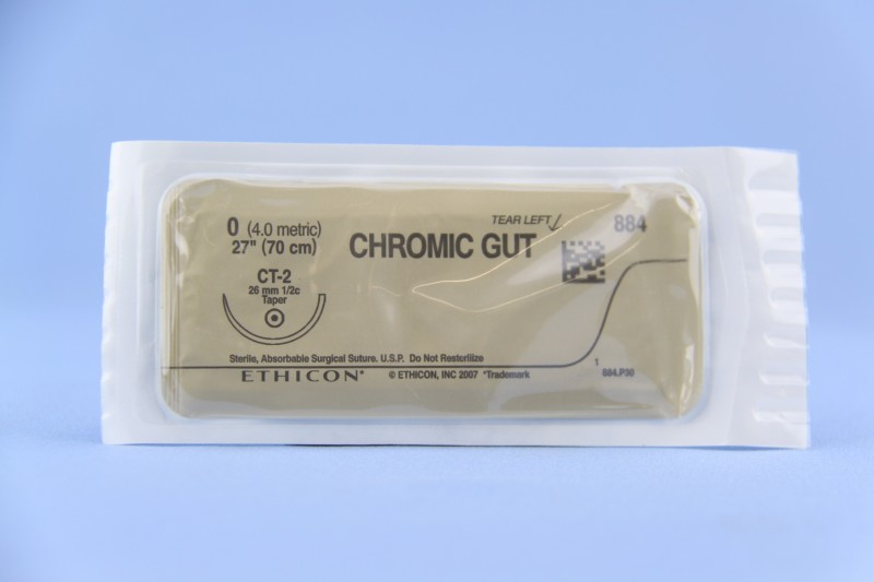 0 Chromic Gut 27″ CT-2 taper